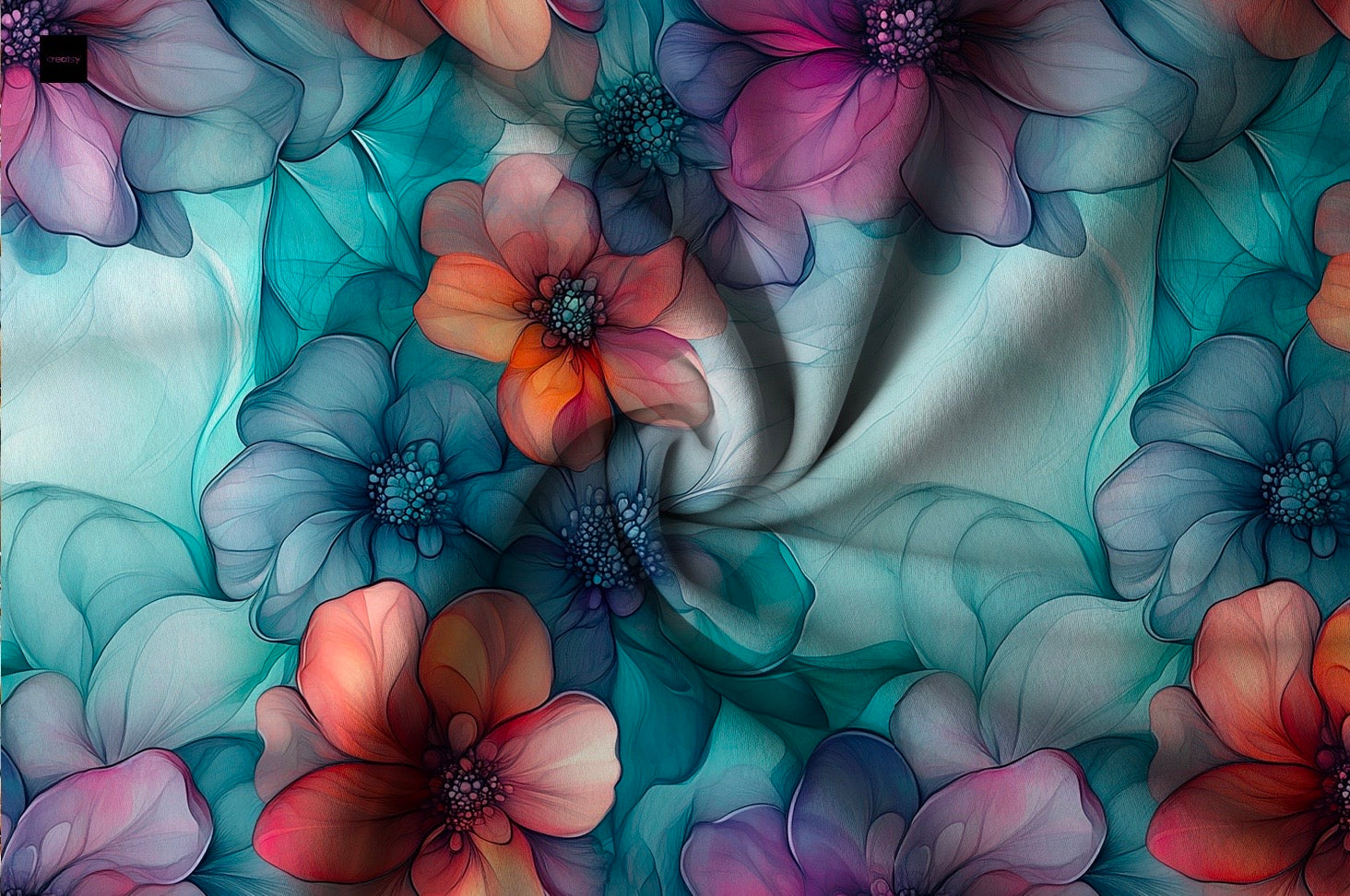 Aquarell Alkohol Blumen Aktuell Vorbestellung